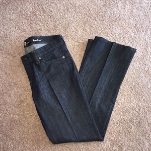 7 For All Mankind Dark Wash Bootcut Jeans